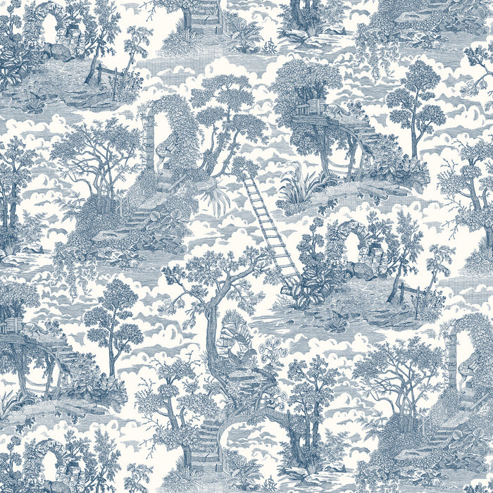Kravet Couture Islet Hopping Toile 11 Wallpaper Sample JMW1038.11.0