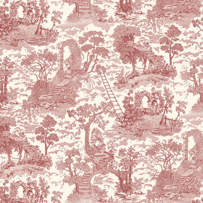 Kravet Couture Islet Hopping Toile 21 Wallpaper JMW1038.21.0