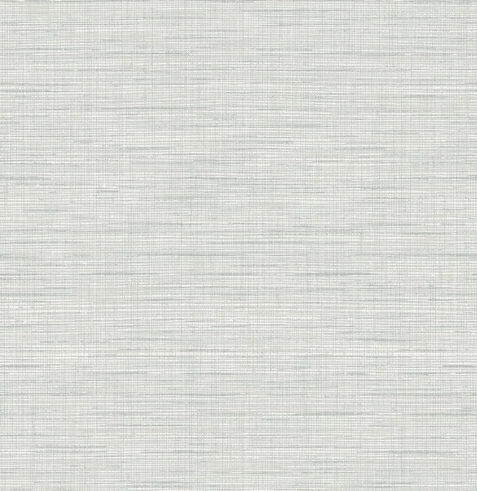 Seabrook Designs Mei Stringcloth Dove Grey Wallpaper Sample JP10400