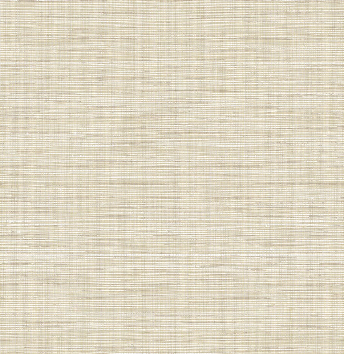 Seabrook Designs Mei Stringcloth Sandstone Wallpaper Sample JP10405