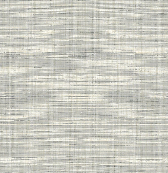 Seabrook Designs Mei Stringcloth Argos Grey Wallpaper Sample JP10408