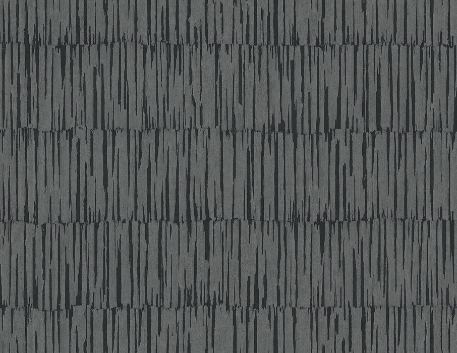 Seabrook Designs Naomi Charcoal Wallpaper Sample JP10600