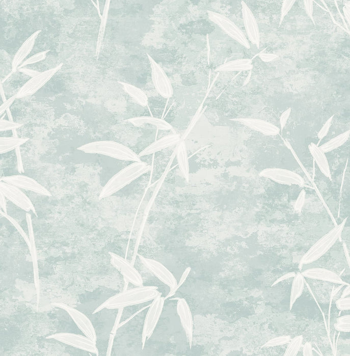 Seabrook Designs Honshu Bamboo Lakeside Wallpaper Sample JP10902