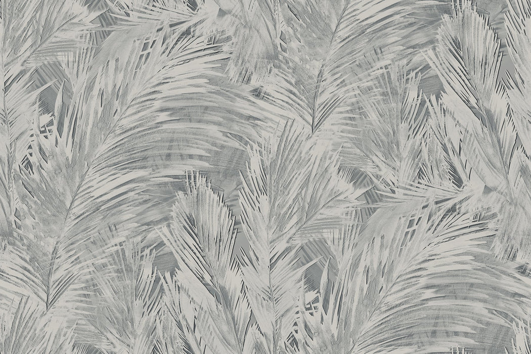 Seabrook Designs Mari Smoke Wallpaper Sample JP11008