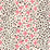Alan Campbell Jacks Ii Pink Brown Dots Fabric Sample AC220-04