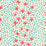 Alan Campbell Jacks Ii Shrimp Turquoise Dots Fabric Sample AC220-02