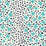 Alan Campbell Jacks Ii Turquoise Navy Dots Fabric Sample AC220-06