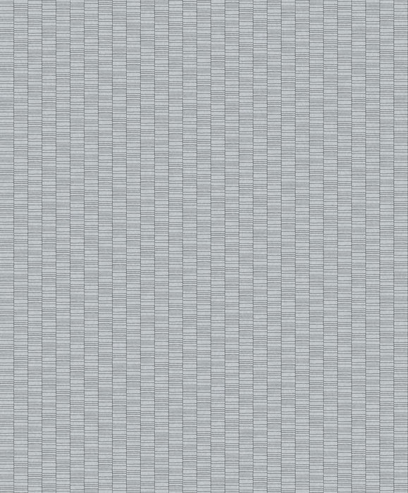 Seabrook Designs Deco Spliced Stripe Skylight Wallpaper Sample KTM1425