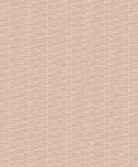 Seabrook Designs Deco Spliced Stripe Pastel Pink Wallpaper Sample KTM1428