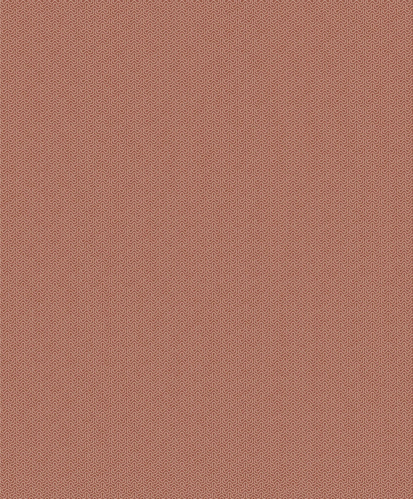 Seabrook Designs Spiro Geometric Terra Cotta Wallpaper Sample KTM1521