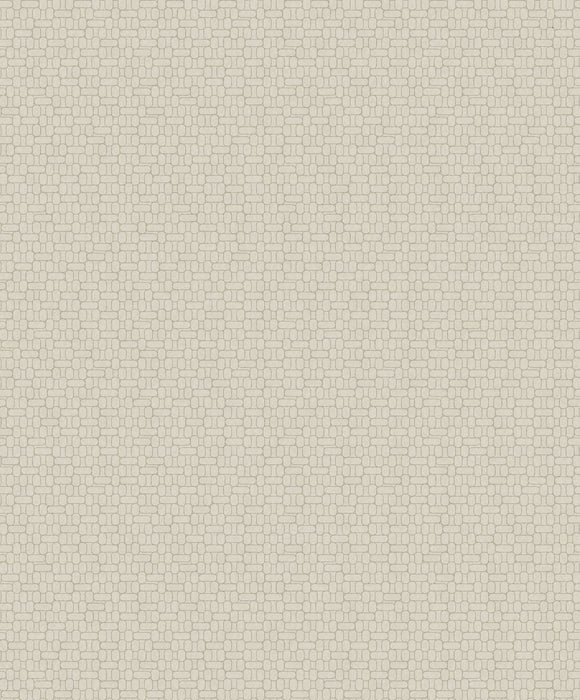 Seabrook Designs Capsule Geometric Ivory Wallpaper Sample KTM1622