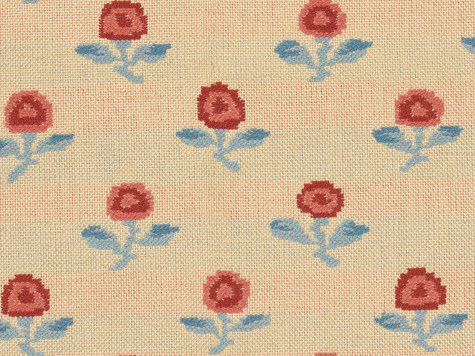 Le Manach Les Pommes Canevas Fabric Sample L3976_LES_POMMES_CANEVAS_B41_B45_B74_B39_FI