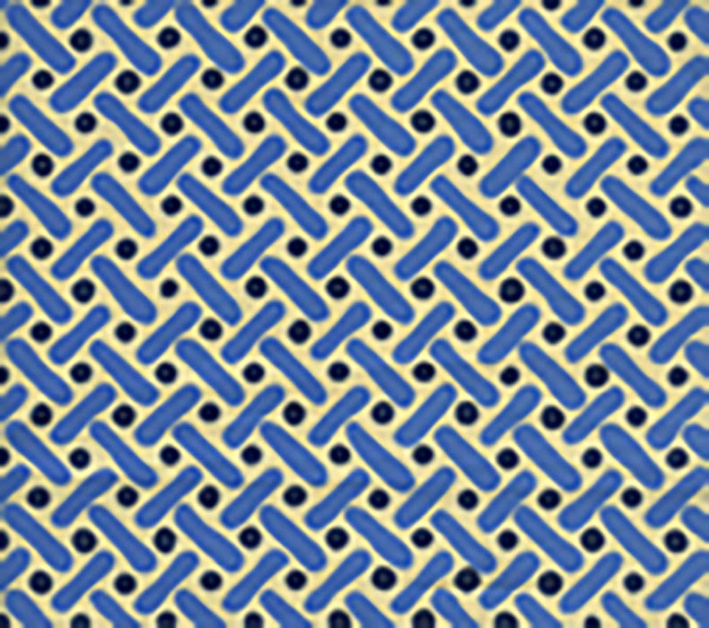 Alan Campbell Kells Ii Navy / French Blue Fabric Sample AC200-08