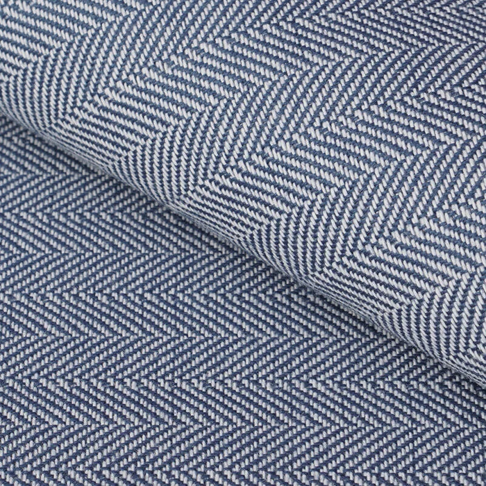 Link Outdoor Kennedy Tweed Blue Steel Fabric 475-55