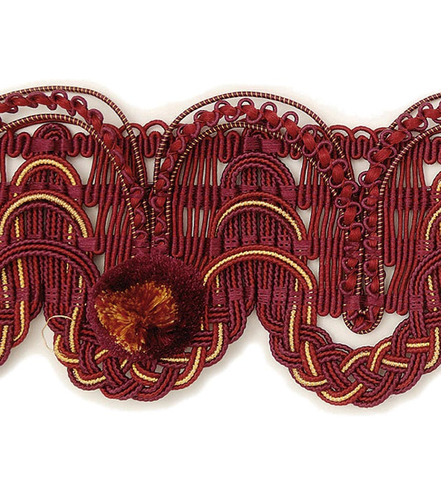 Scalamandre Siecle Gimp Voltaire Port Trim Sample LA55303051