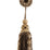 Scalamandre Siecle Single Tassel W/rosette Umber Trimming Sample LA77103052