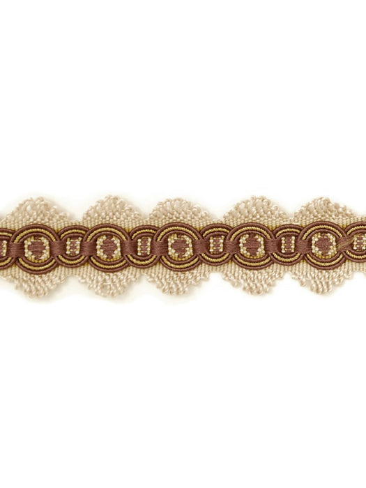 Scalamandre Siecle Candide Braid Amethyst Trim Sample LA11203053