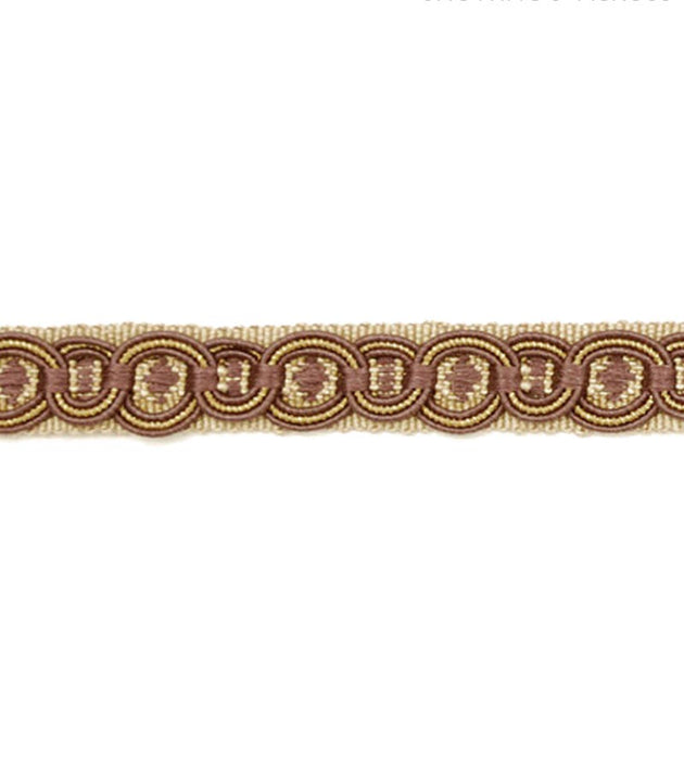 Scalamandre Siecle Rousseau Gimp Amethyst Trim Sample LA55003053