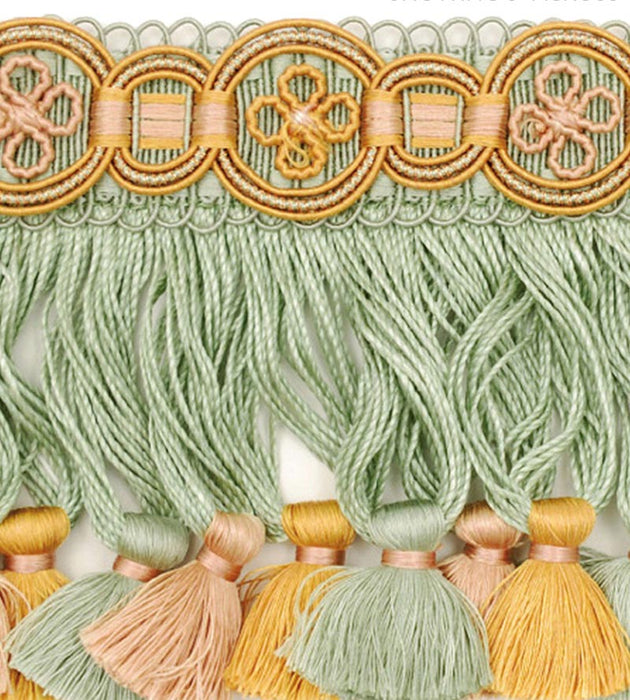 Scalamandre Siecle Condillac Fringe Mint Trim LA22103055