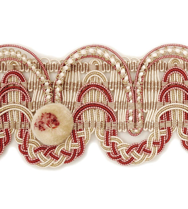 Scalamandre Siecle Gimp Voltaire Raspberry Trim LA55303057