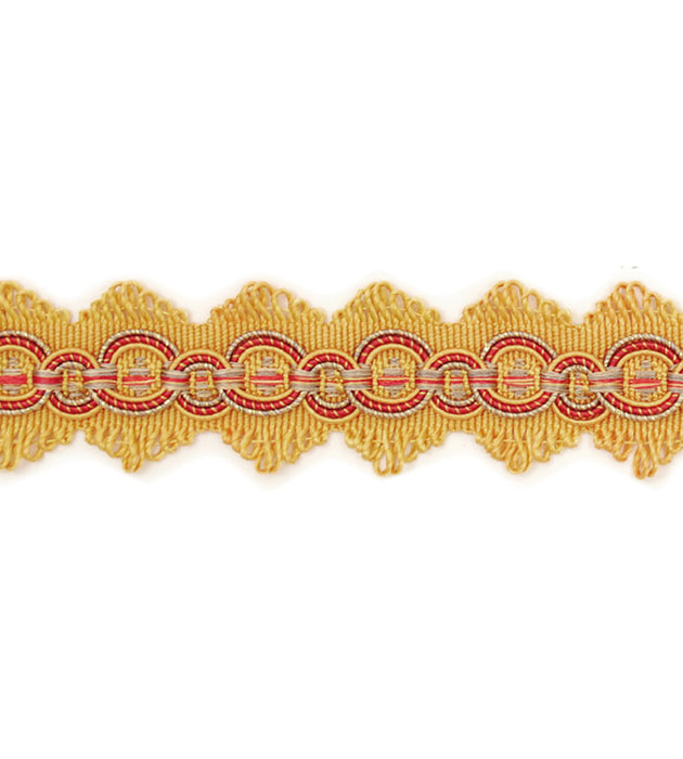 Scalamandre Siecle Candide Braid Gold Trimming Sample LA11203059