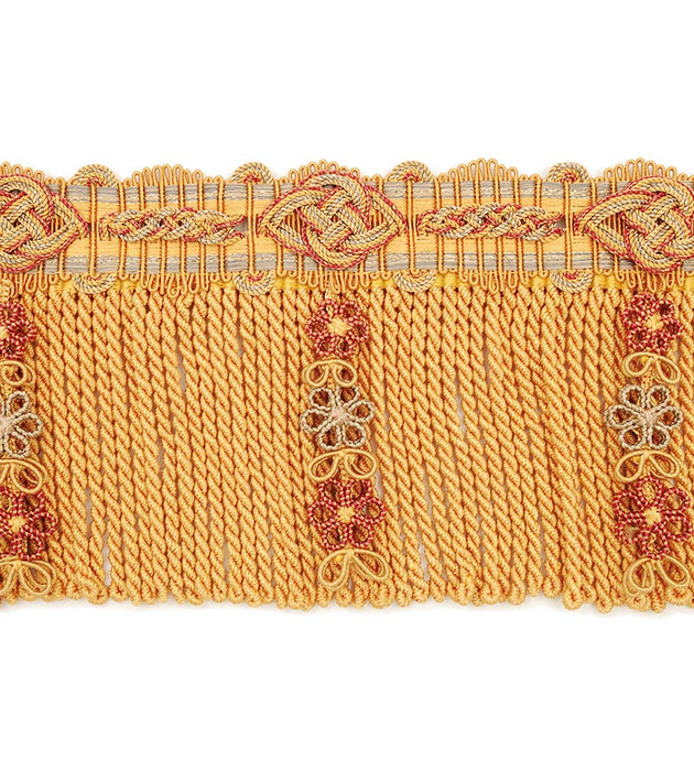 Scalamandre Siecle Diderot Bullion 4 1/2 Gold Trim Sample LA22093059