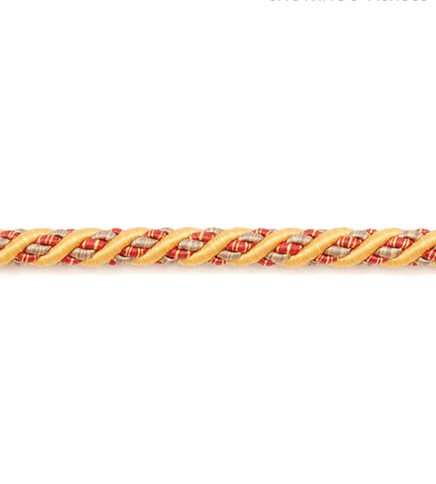 Scalamandre Siecle Cord 1/4 Gold Trim LA88183059