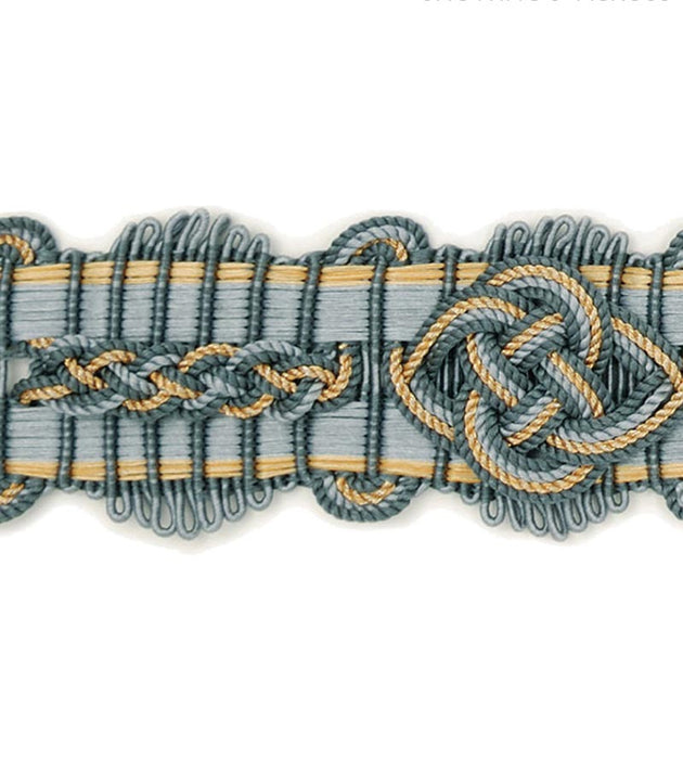 Scalamandre Siecle Diderot Gimp French Blue Trim LA11013060