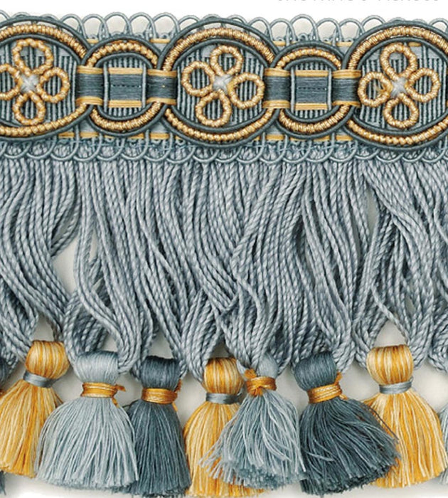 Scalamandre Siecle Condillac Fringe French Blue Trim LA22103060
