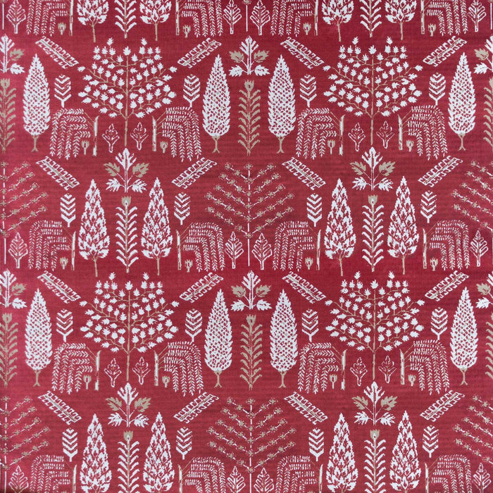 Gaston Y Daniela Octubre Rojo Fabric Sample LCT1134.003.0