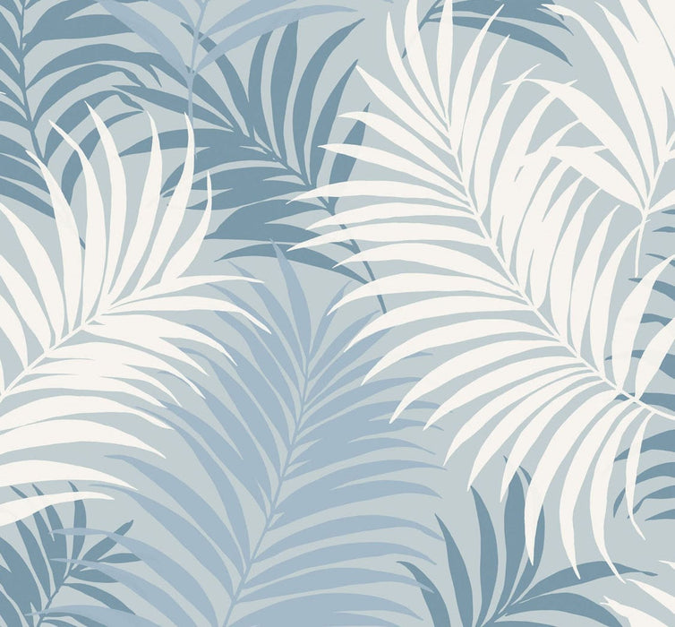 Lillian August Via Palma Blue Frost, Carolina Blue, And Air Force Blue Wallpaper LN10102
