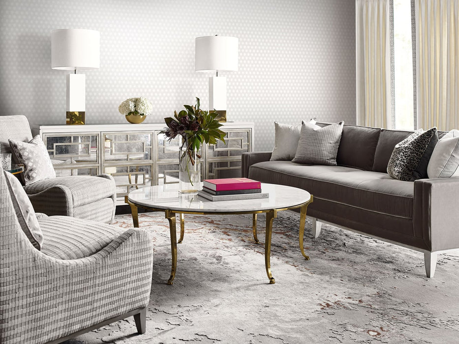 Lillian August Cabana Wicker Gray And Eggshell Wallpaper LN10200