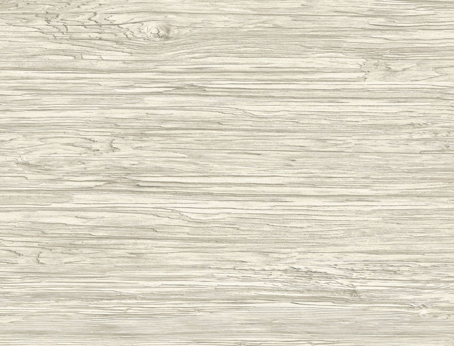 Lillian August Washed Shiplap Embossed Vinyl Hazelwood Wallpaper LN11605