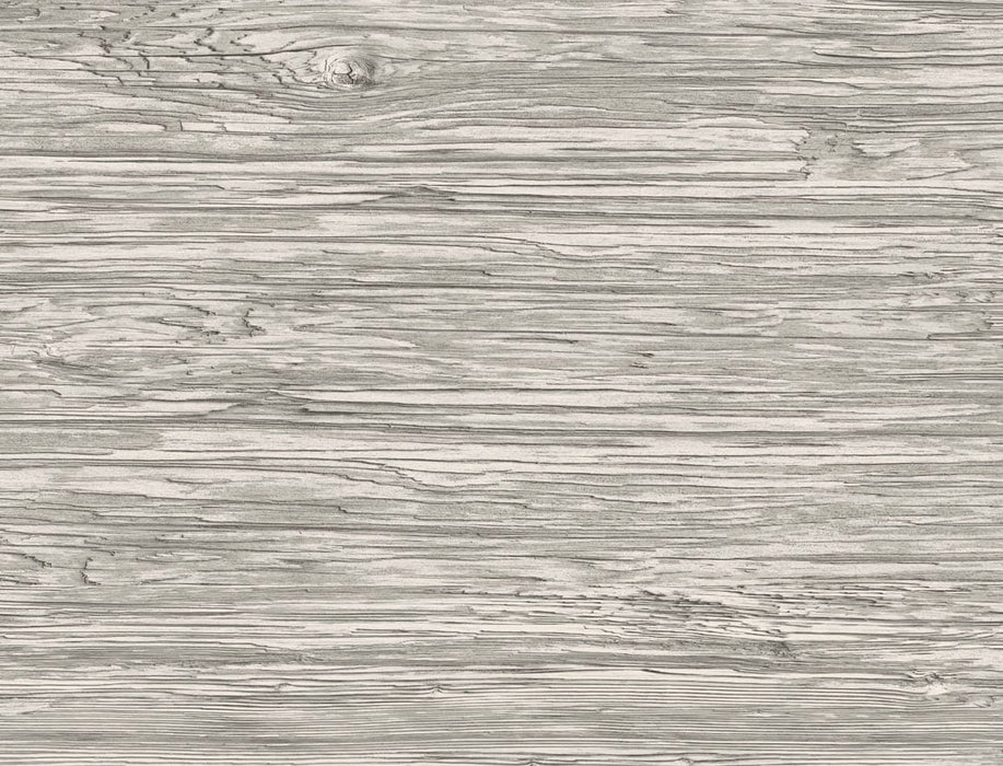 Lillian August Washed Shiplap Embossed Vinyl Dove Gray Wallpaper LN11607