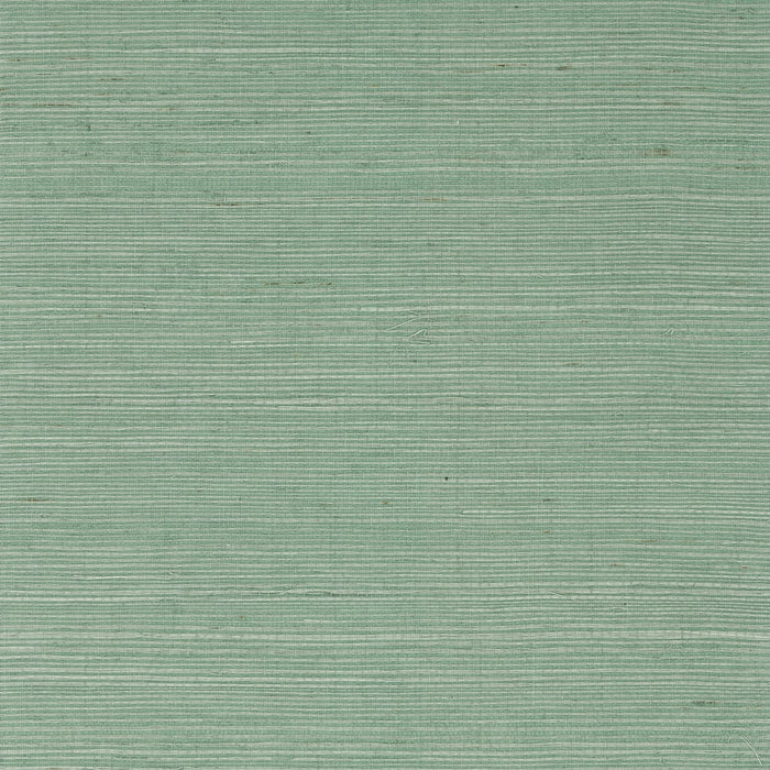 Lillian August Sisal Grasscloth Tender Green Wallpaper LN11824