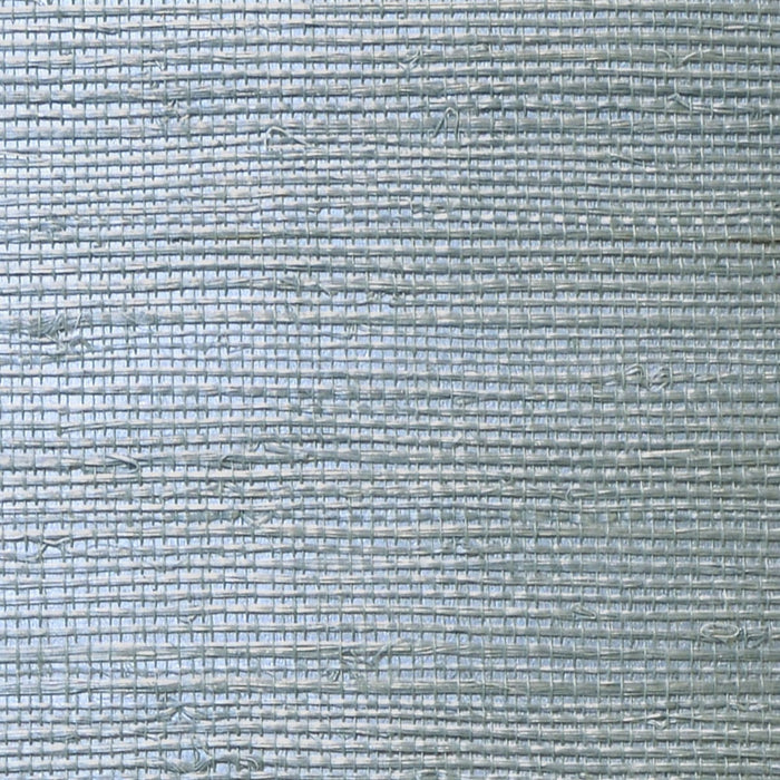 Lillian August Sisal Grasscloth Metallic Frost Wallpaper LN11827