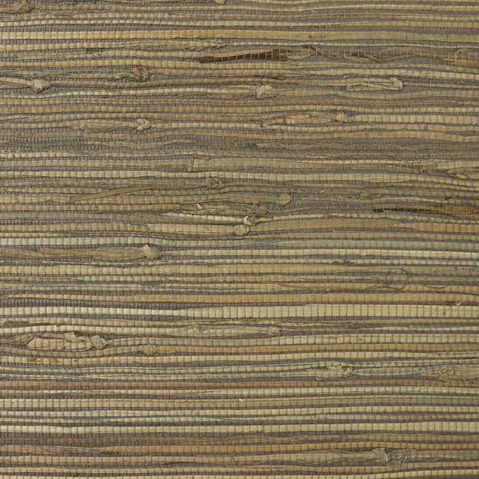 Lillian August Rushcloth Saddle Brown Wallpaper LN11828