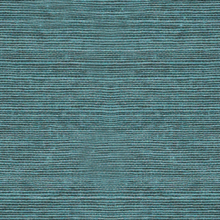 Lillian August Sisal Grasscloth Deep Sea Wallpaper LN11832