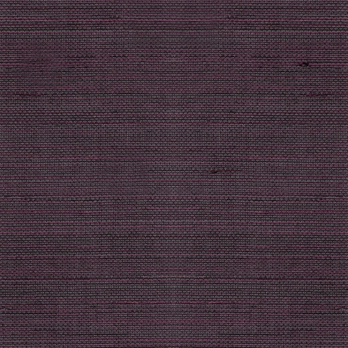 Lillian August Abaca Grasscloth Deep Plum Wallpaper LN11851