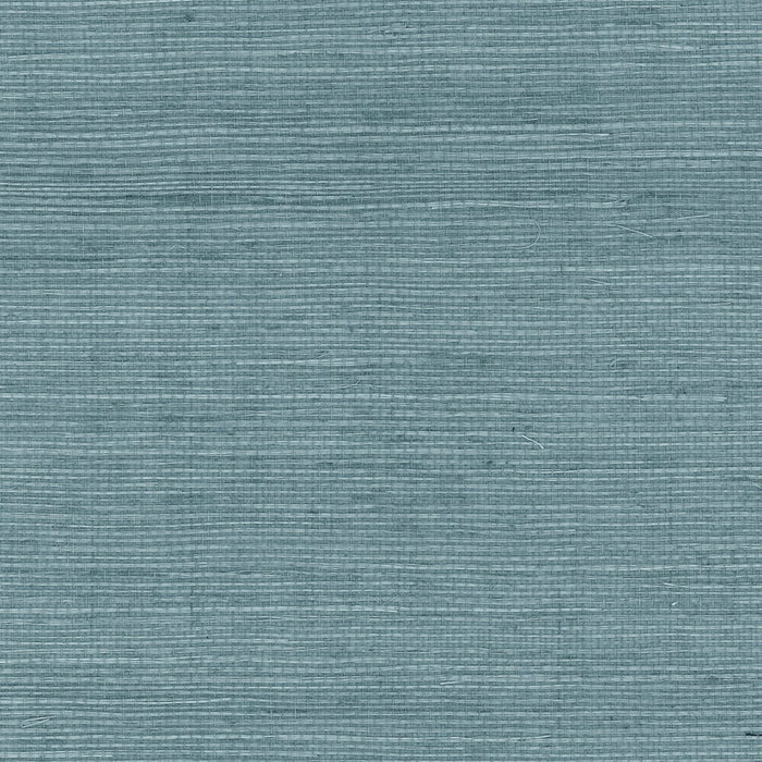 Lillian August Sisal Grasscloth Blue Skies Wallpaper LN11852