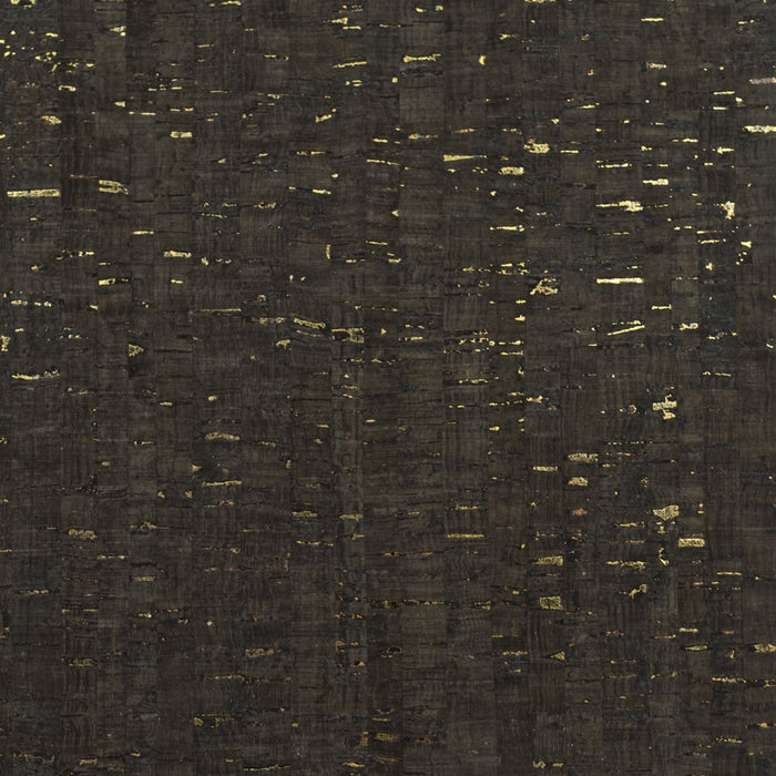 Lillian August Cork Espresso & Metallic Gold Wallpaper LN11858