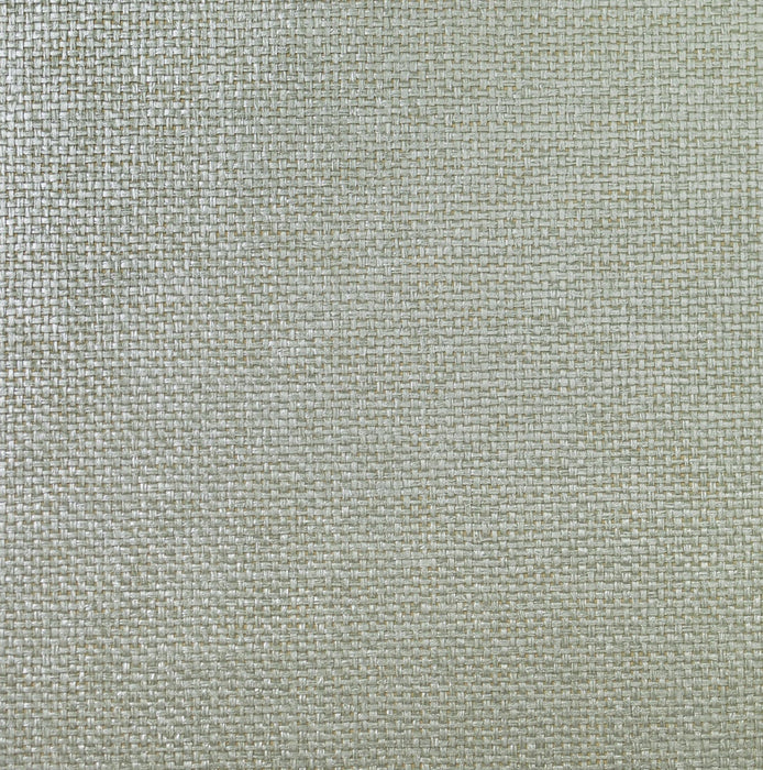 Lillian August Paperweave Metallic Silver & Snowstorm Wallpaper Sample LN11878