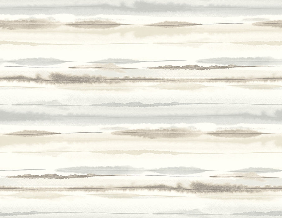 Lillian August Horizon Stripe Sand Dunes Wallpaper LN20605