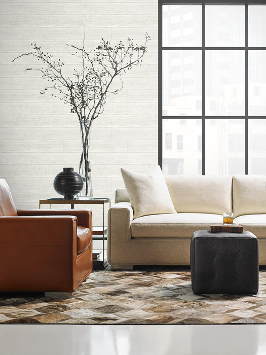 Lillian August Rustic Shiplap Porcelain Wallpaper LN20700