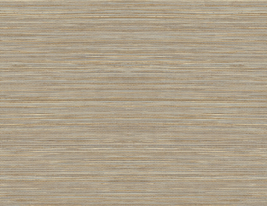 Lillian August Luxe Sisal Pashmina & Metallic Silver Wallpaper LN20806