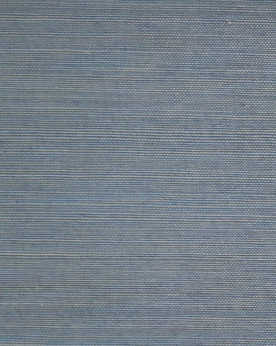 Lillian August Sisal Blue Gray Wallpaper LN50005