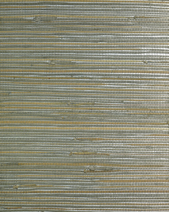 Lillian August Boodle & Jute Metallic Green Stone Wallpaper LN50026