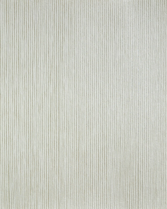 Lillian August Paper Stripe Bridal White Wallpaper LN50058
