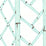 China Seas Lyford Trellis Aqua Brown Wallpaper Sample 6020W-03