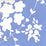 China Seas Lysette Reverse French Blue Wallpaper Sample 4101-09WP